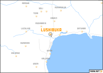 map of Lushibuka