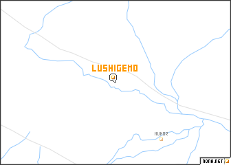 map of Lushigemo