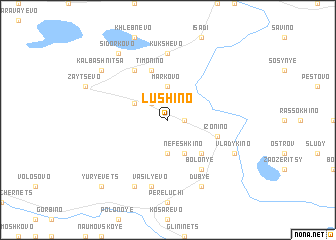 map of Lushino