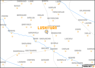 map of Lüshiyuan