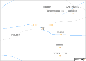 map of Lushnikovo