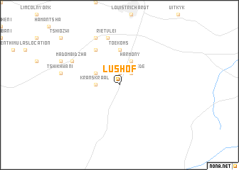 map of Lushof