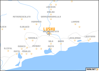 map of Lushu