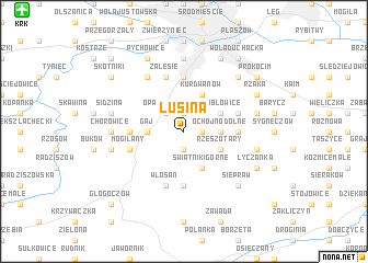 map of Lusina