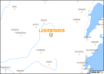 map of Lusirandaka