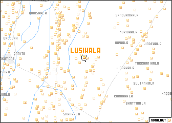 map of Lusiwāla