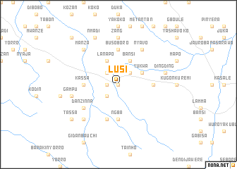map of Lusi
