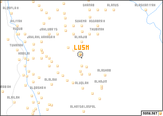 map of Luşm