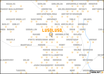 map of Lusoluso