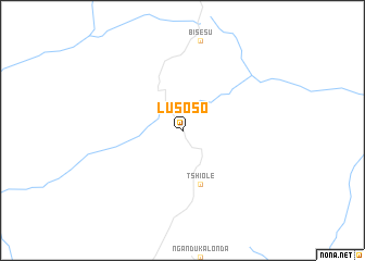 map of Lusoso