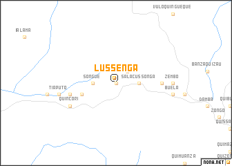 map of Lussenga