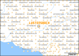 map of Lustensbach