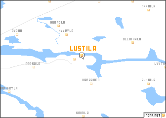 map of Lustila