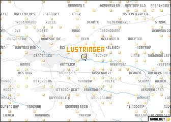 map of Lüstringen