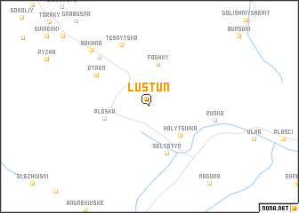 map of Lustun