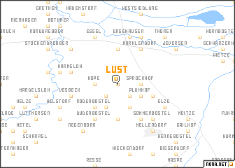 map of Lust