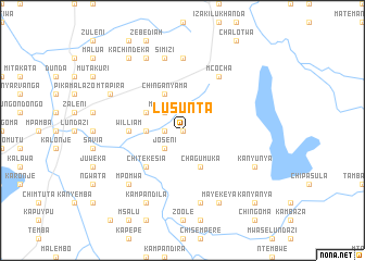 map of Lusunta