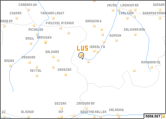 map of Lūs