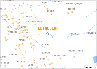map of Lutacocha