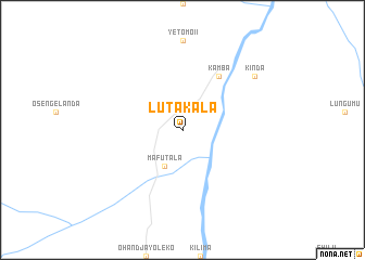 map of Lutakala