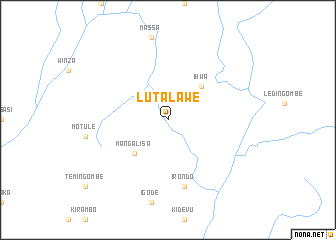 map of Lutalawe