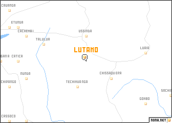 map of Lutamo