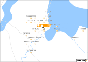 map of Lutanga