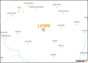 map of Lütang