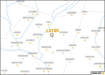 map of Lütan