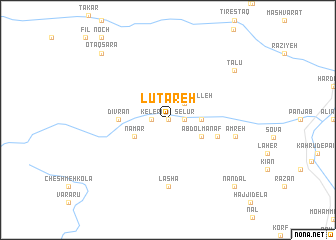 map of Lūtareh