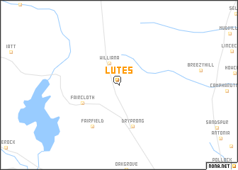 map of Lutes