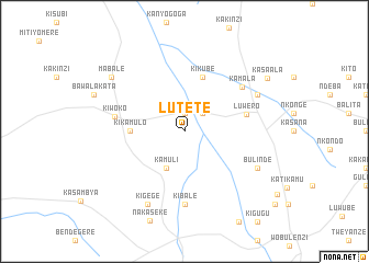 map of Lutete