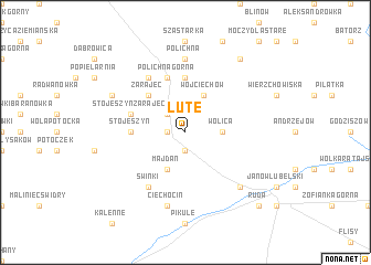 map of Lute