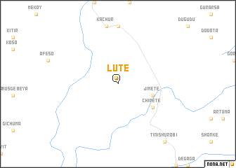 map of Lutʼē