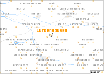 map of Lütgenhausen