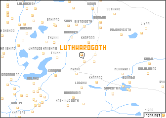 map of Lūthwāro Goth