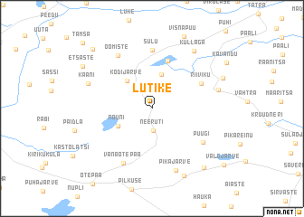 map of Lutike