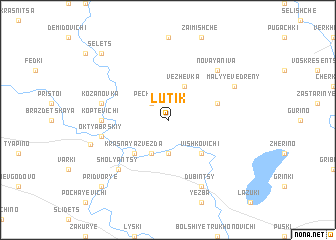 map of Lutik