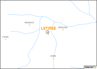 map of Lutinde