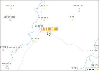 map of Luting\