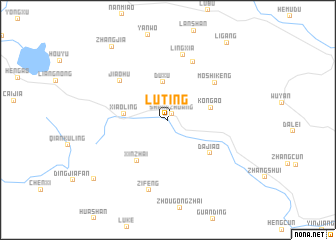 map of Luting