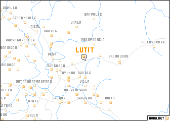 map of Lutit