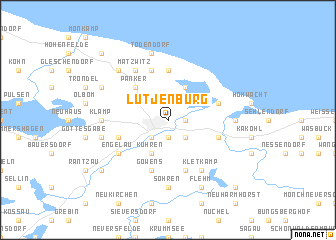 map of Lütjenburg