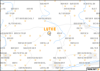 map of Lütke