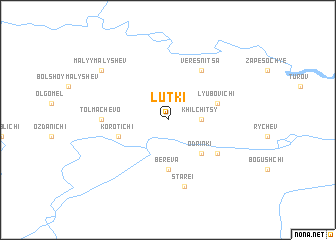 map of Lutki