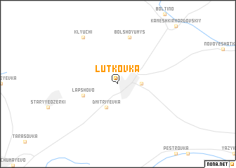 map of Lutkovka
