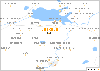 map of Lutkovo