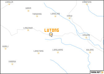 map of Lutong