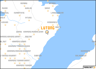 map of Lutong