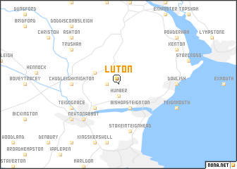 map of Luton